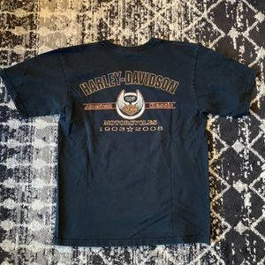 Vintage 2008 Harley-Davidson 105-year anniversary t-shirt